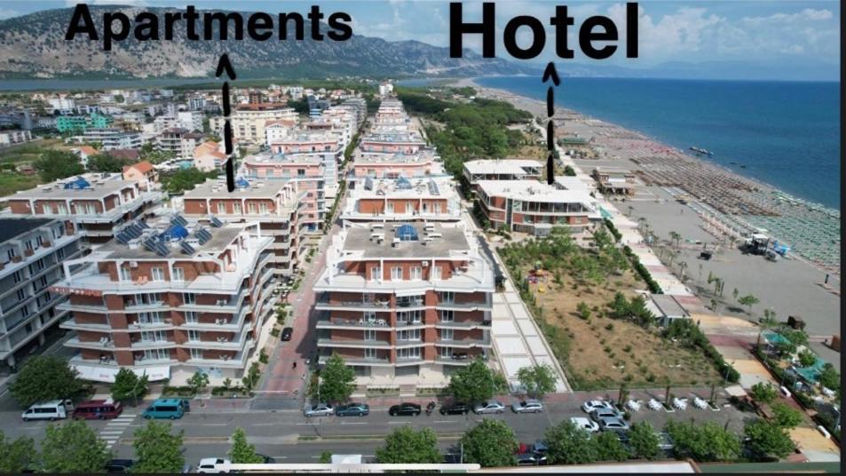 Fishta Hotel & Apartments Velipojë 外观 照片